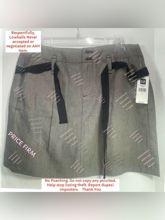 GAP Dresses & Skirts - NEVER SECONDHAND!!! ONE OWNER!! BNWT GAP SKIRT SIZE 2 RIBBON BELT PRICE